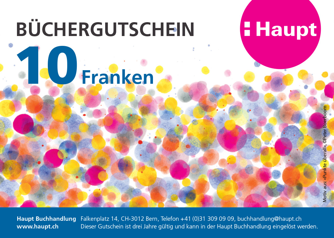 Vorderes Coverbild Haupt-Büchergutschein - 10 Fr.