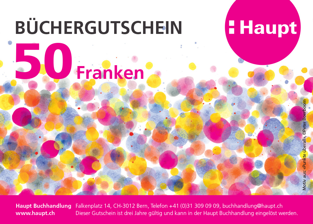 Vorderes Coverbild Haupt-Büchergutschein - 50 Fr.