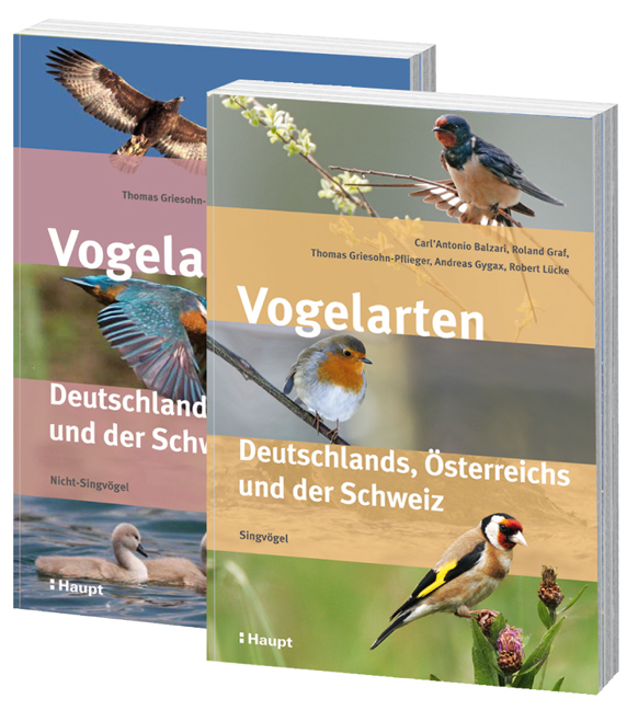 Vorderes Coverbild Vogelarten Deutschlands, Österreichs und der Schweiz