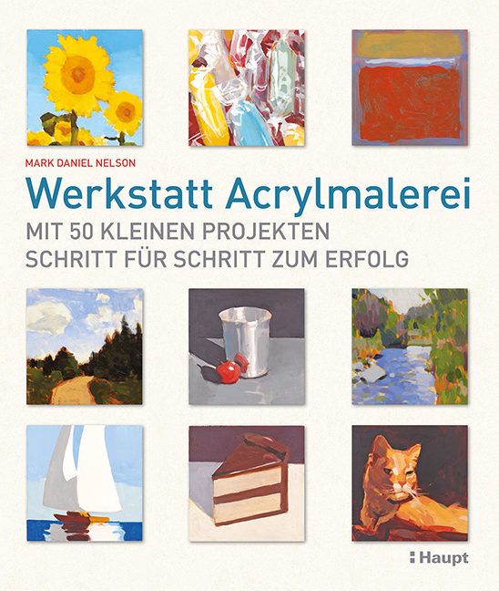 Vorderes Coverbild Werkstatt Acrylmalerei