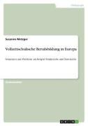Vorderes Coverbild Vollzeitschulische Berufsbildung in Europa