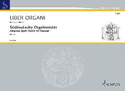Vorderes Coverbild Süddeutsche Orgelmeister
