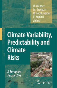 Vorderes Coverbild (hohe Qualität) Climate Variability, Predictability and Climate Risks
