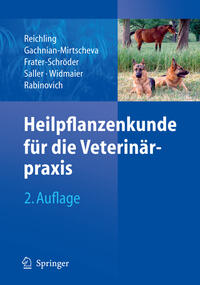 Vorderes Coverbild (hohe Qualität) Heilpflanzenkunde für die Veterinärpraxis