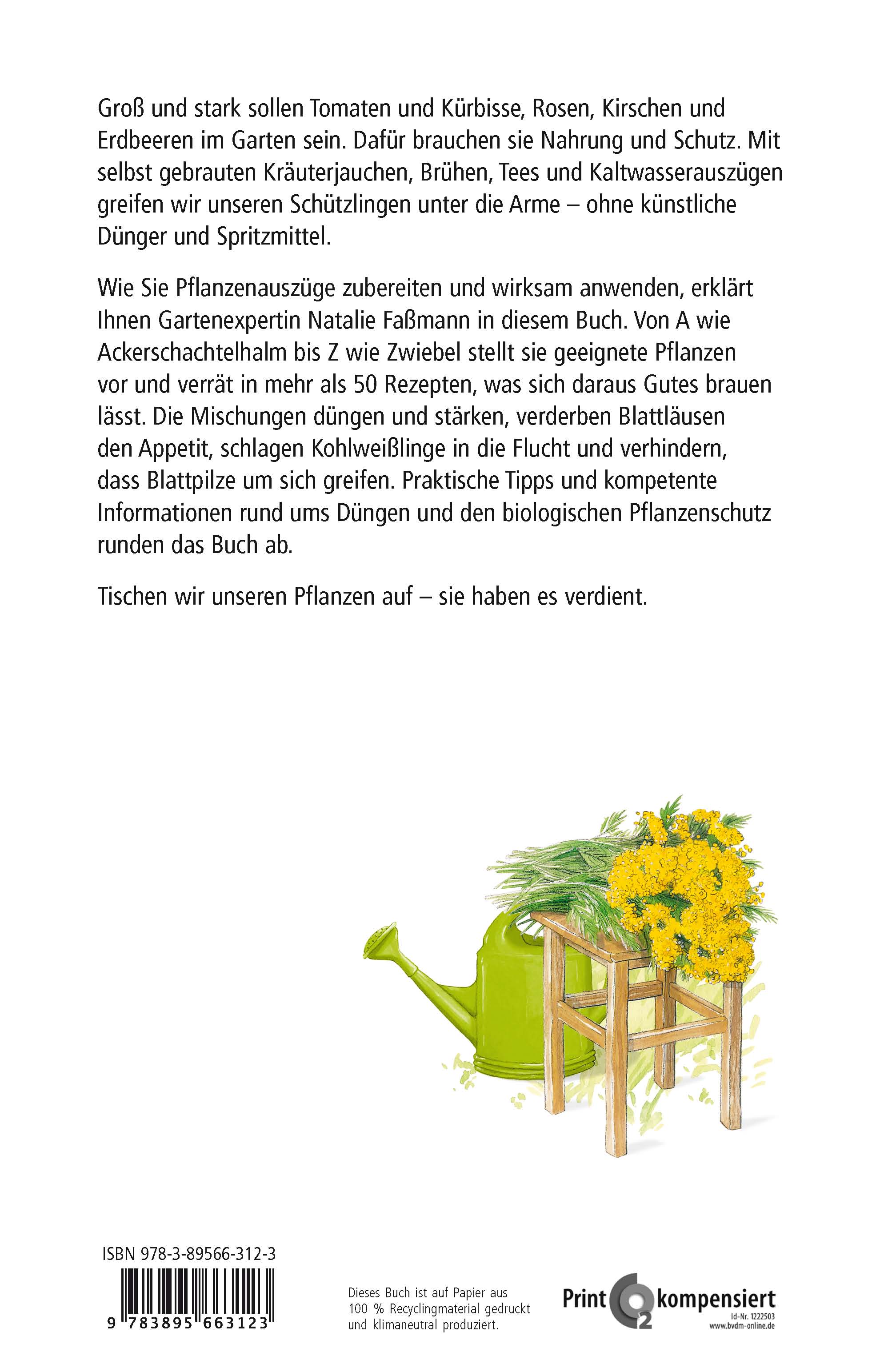 Rückseitencover Beinwelljauche, Knoblauchtee & Co