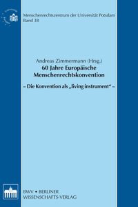 Vorderes Coverbild 60 Jahre Europäische Menschenrechtskonvention