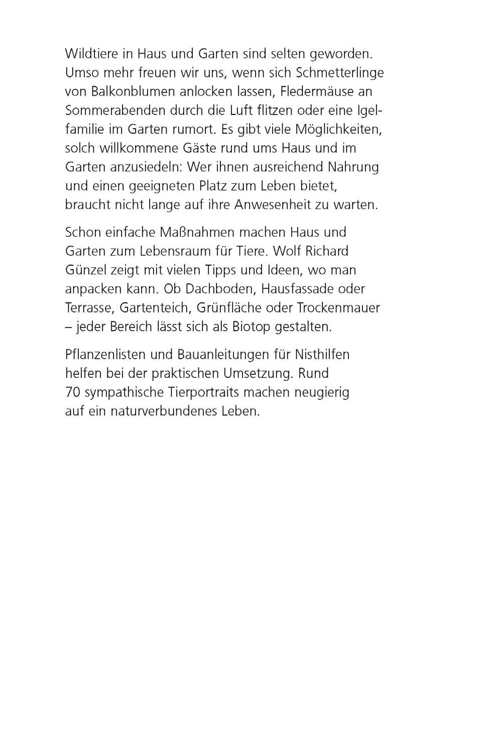 Rückseitencover Lebensräume schaffen