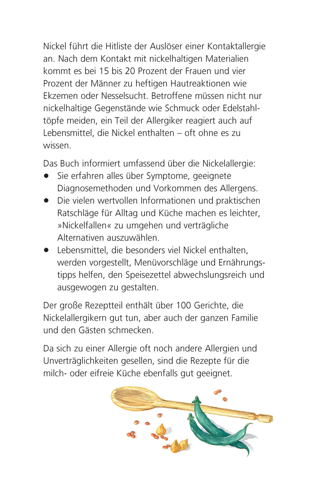 Rückseitencover Nickelallergie