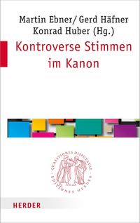 Vorderes Coverbild Kontroverse Stimmen im Kanon