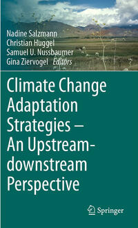 Vorderes Coverbild Climate Change Adaptation Strategies – An Upstream-downstream Perspective