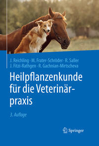 Vorderes Coverbild (hohe Qualität) Heilpflanzenkunde für die Veterinärpraxis