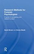 Vorderes Coverbild Research Methods for Forensic Psychologists