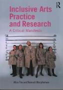 Vorderes Coverbild Inclusive Arts Practice and Research