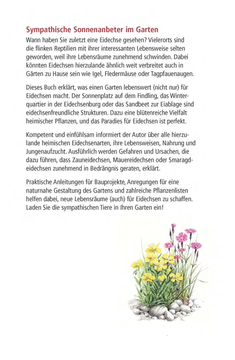 Rückseitencover Ein Garten für Eidechsen