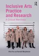 Vorderes Coverbild Inclusive Arts Practice and Research