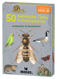 Vorderes Coverbild Expedition Natur 50 heimische Tiere in Stadt & Garten