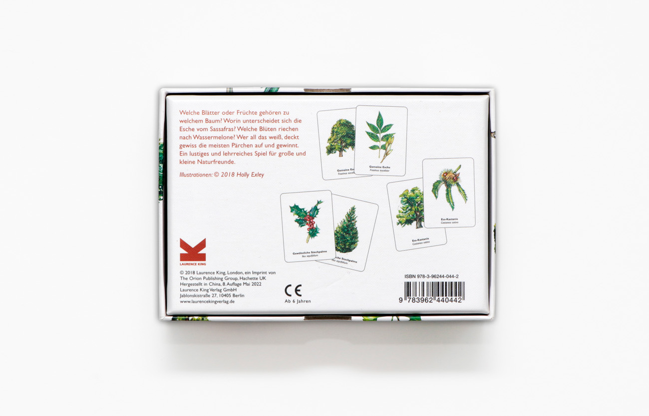 Rückseitencover Bäume und ihre Blätter