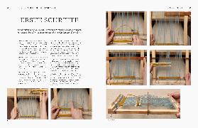 Beispielinhalt (Bild) Weben mit kleinem Rahmen