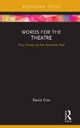 Vorderes Coverbild Words for the Theatre