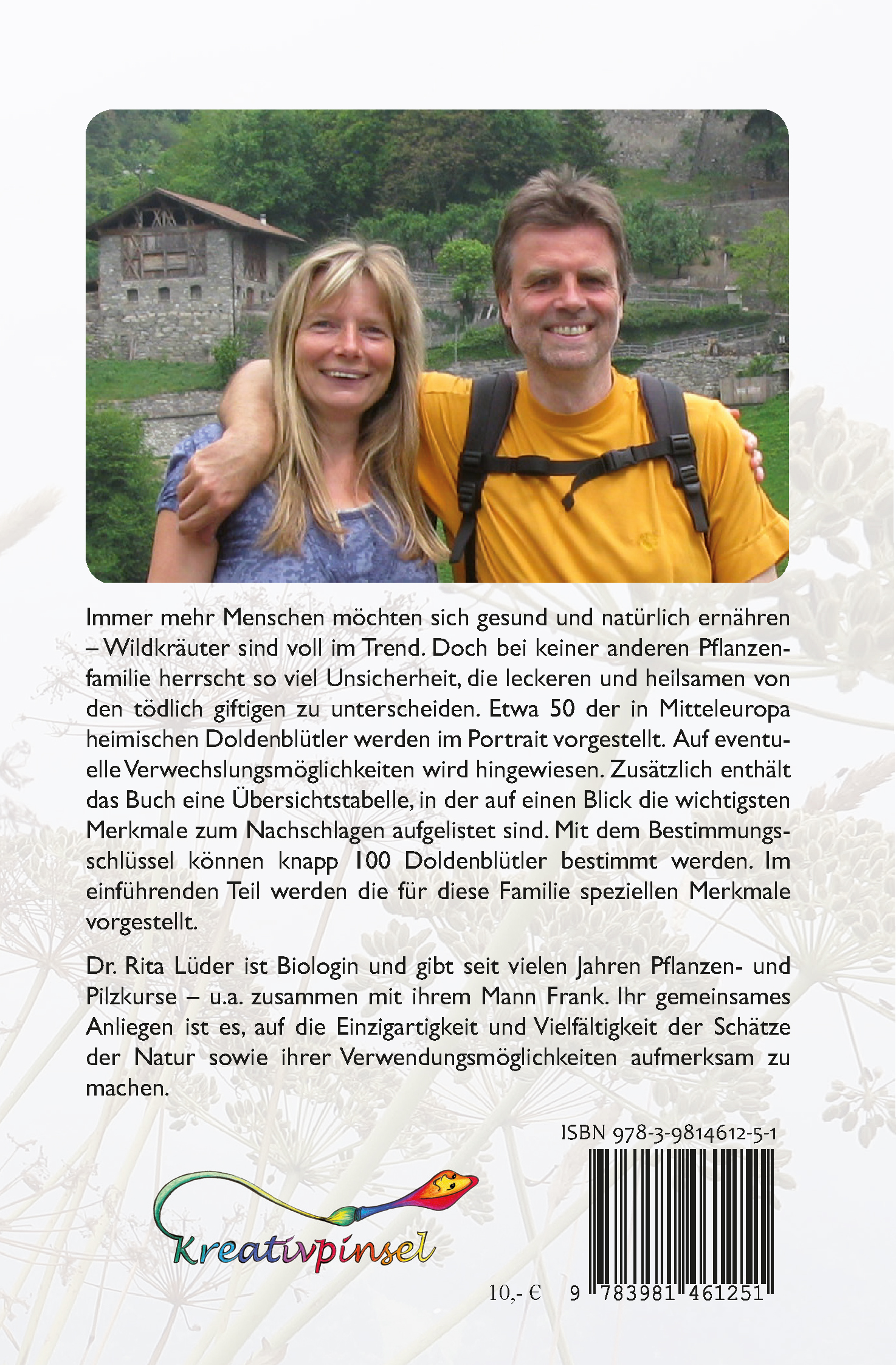 Rückseitencover Doldenblütler von Pastinakengemüse bis Schierlingsbecher