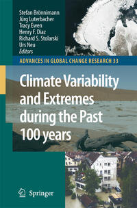 Vorderes Coverbild Climate Variability and Extremes during the Past 100 years