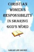 Vorderes Coverbild Christian Women's Responsibility in Sharing God's Word