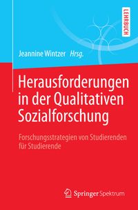 Vorderes Coverbild Herausforderungen in der Qualitativen Sozialforschung