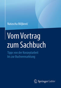 Vorderes Coverbild (hohe Qualität) Vom Vortrag zum Sachbuch
