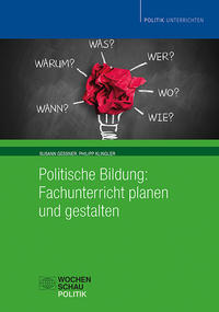 Vorderes Coverbild Politische Bildung: Fachunterricht planen und gestalten