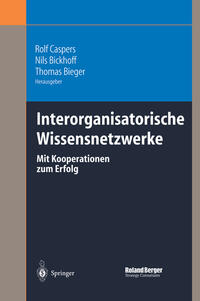 Vorderes Coverbild (hohe Qualität) Interorganisatorische Wissensnetzwerke