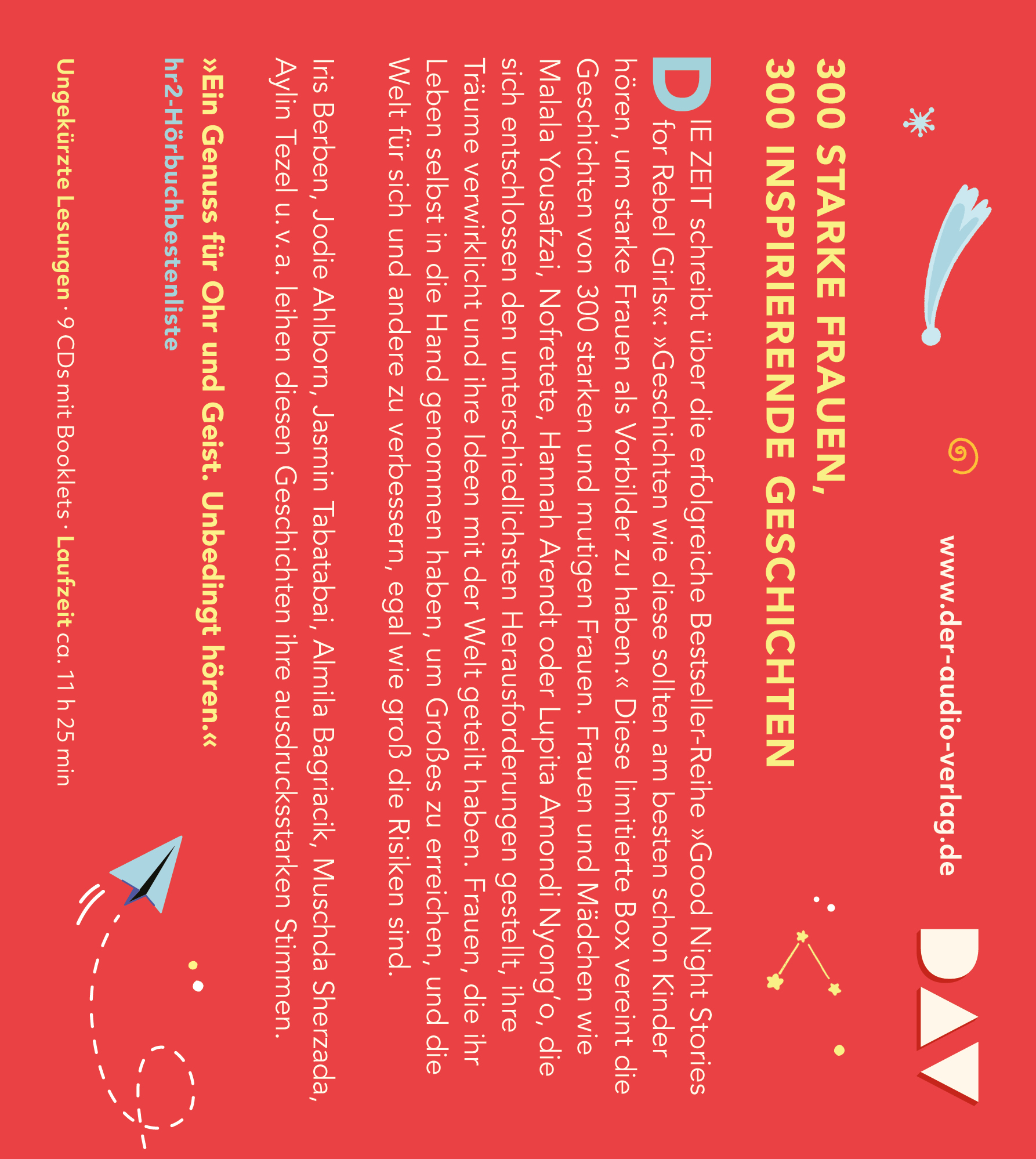 Rückseitencover Good Night Stories for Rebel Girls – Die große Box