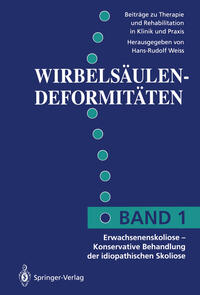 Vorderes Coverbild (hohe Qualität) Erwachsenenskoliose -