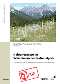 Vorderes Coverbild Nahrungsnetze im Schweizerischen Nationalpark