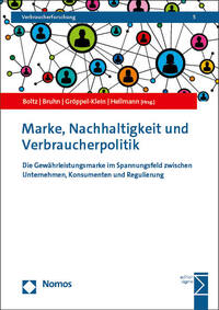 Vorderes Coverbild Marke, Nachhaltigkeit und Verbraucherpolitik