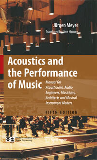 Vorderes Coverbild Acoustics and the Performance of Music