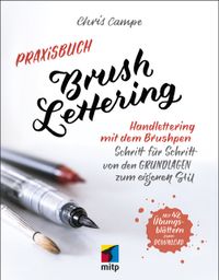 Vorderes Coverbild Praxisbuch Brush Lettering