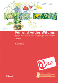 Vorderes Coverbild Für und wider Wildnis
