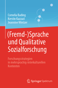 Vorderes Coverbild (Fremd-)Sprache und Qualitative Sozialforschung