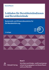 Vorderes Coverbild Leitfaden für Berufsbeiständinnen und Berufsbeistände
