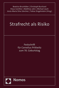 Vorderes Coverbild Strafrecht als Risiko