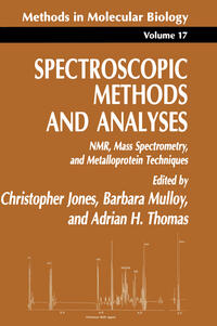 Vorderes Coverbild Spectroscopic Methods and Analyses