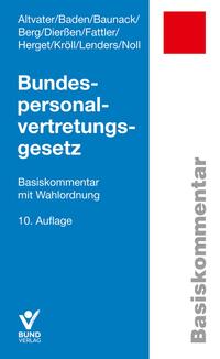Vorderes Coverbild Bundespersonalvertretungsgesetz