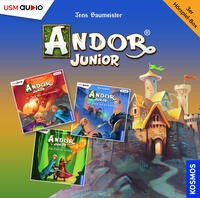 Vorderes Coverbild Die große Andor Junior Hörbox Folgen 1-3 (3 Audio CDs)