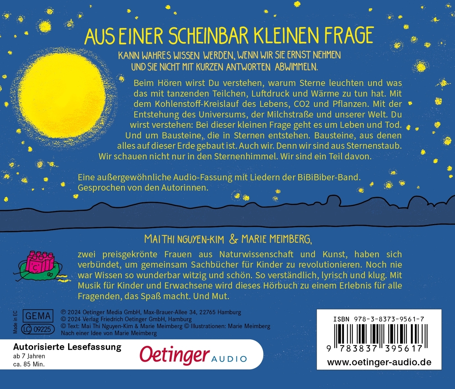 Rückseitencover BiBiBiber hat da mal 'ne Frage. Warum leuchten Sterne?