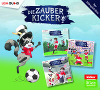 Vorderes Coverbild Die Zauberkicker Hörbox Folgen 1-3 (3 Audio CDs)