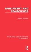 Vorderes Coverbild Parliament and Conscience