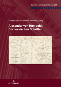 Vorderes Coverbild Alexander von Humboldt: Die russischen Schriften
