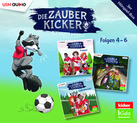 Vorderes Coverbild Die Zauberkicker Hörbox Folgen 4-6 (3 Audio CDs)
