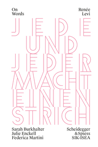 Vorderes Coverbild Renée Levi