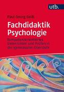 Vorderes Coverbild Fachdidaktik Psychologie